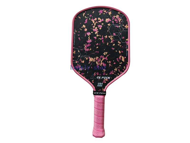 热压锻造纹碎花红磨砂匹克拍