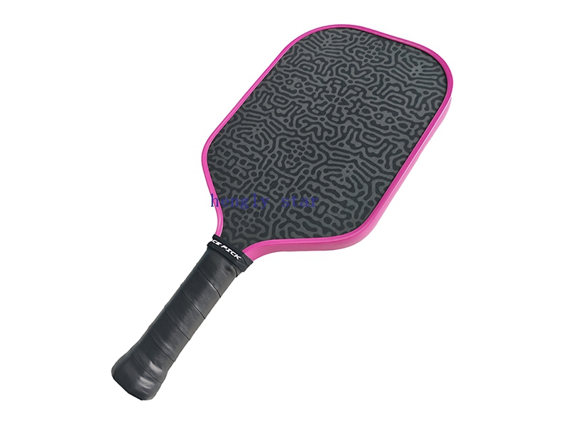 热压碳纤磨砂面匹克拍