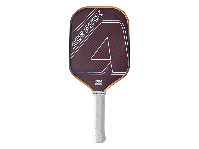 冷压芳碳混编3K斜纹磨砂面匹克拍